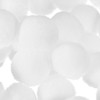 MECCANIXITY Pom Felt Balls Felting Fabric 1.5cm 15mm White for