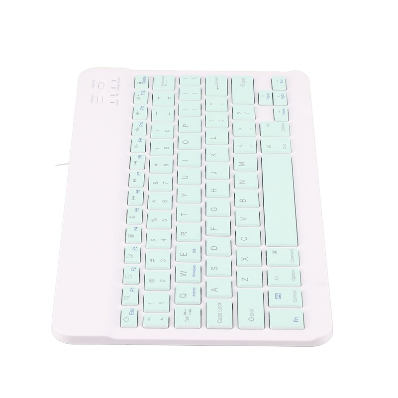 78 Key Wireless Bluetooth Keyboard 32.8ft Ergonomic Ultra Thin Silent