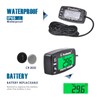 Runleader Gas Engine Hour Meter, Maintenance Tachometer for Riding Lawn