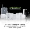 Enbrighten Almond Z-Wave Plus Smart Light Switch with QuickFit and