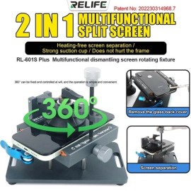 Relife PCB Fixture Holder Back Glass Mother Board Soldering Jig for Cell Phone Repair - Relife RL-601S Plus
