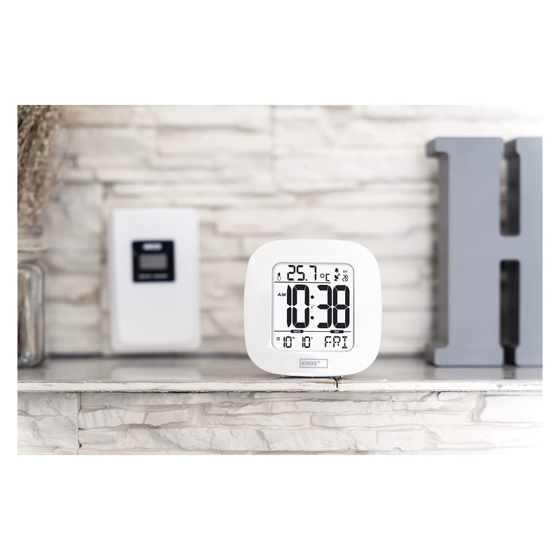 EMOS Digital Thermometer with Outdoor Sensor, Indoor and Outdoor Thermometer