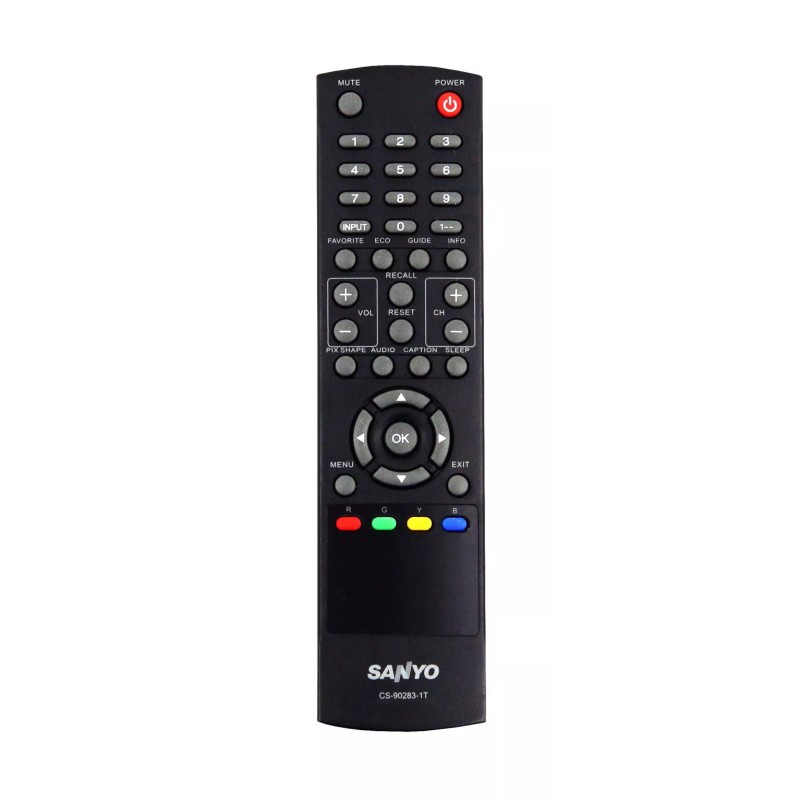 SANYO Genuine Sanyo CS-90283-1T Remote Control for Sanyo TVs
