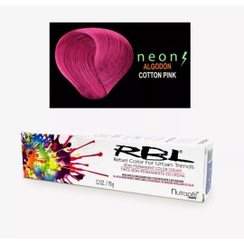 Nutrapél Professional Tinte Para Cabello Neon Algodon Cotton Pink Fantasía