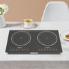 Double Induction Cooktop Portable Induction Cooker with 2 Burner Independent
