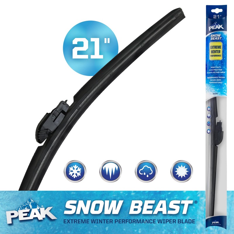 PEAK Snow Beast Winter Windshield Wiper Blade, 21-inch