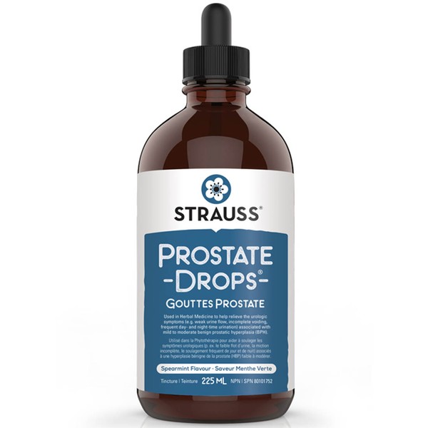 Strauss Prostate Drops, 225ml / Spearmint