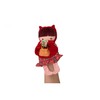 Little Red Riding Hood Plush Hand Puppet Lilliputiens