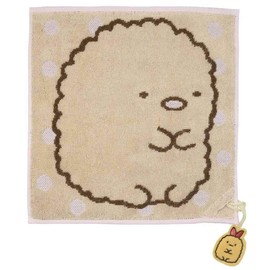 Marushin 6575013800 Mini Towel, Sumikko Gurashi, Tonkatsu and Shrimp Tail, 10.2 x 10.2 inches (26 x 26 cm)