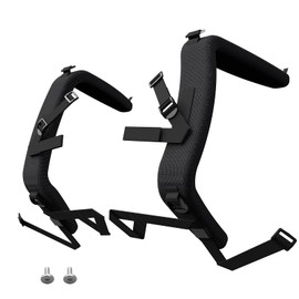 ISDOHS Blower Harness Straps 4282-710-9020 & 4282-710-9030 for BR500, BR550, BR600, BR700 – Left & Right Shoulder Straps with Fixing Screw HGR0384 (Both Shoulder Straps)