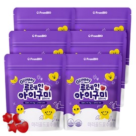 From Bio Lutein Igummies Blueberry Flavor 14 Gummies x 6/6 weeks / 프롬바이오 루테인 아이구미 블루베리맛 14구미x6개/6주