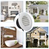 4 Inch Soffit Exhaust Vent Cover Kit Built-in Fly Screen