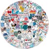 Nurse Stickers 100 Pack Laptop Stickers,Vinyl Waterproof Stickers for Water
