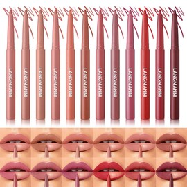 MIRUOKOU Lip Liner Matte Tint Trip Pencil Lip Long Lasting Color Retention Waterproof 04#