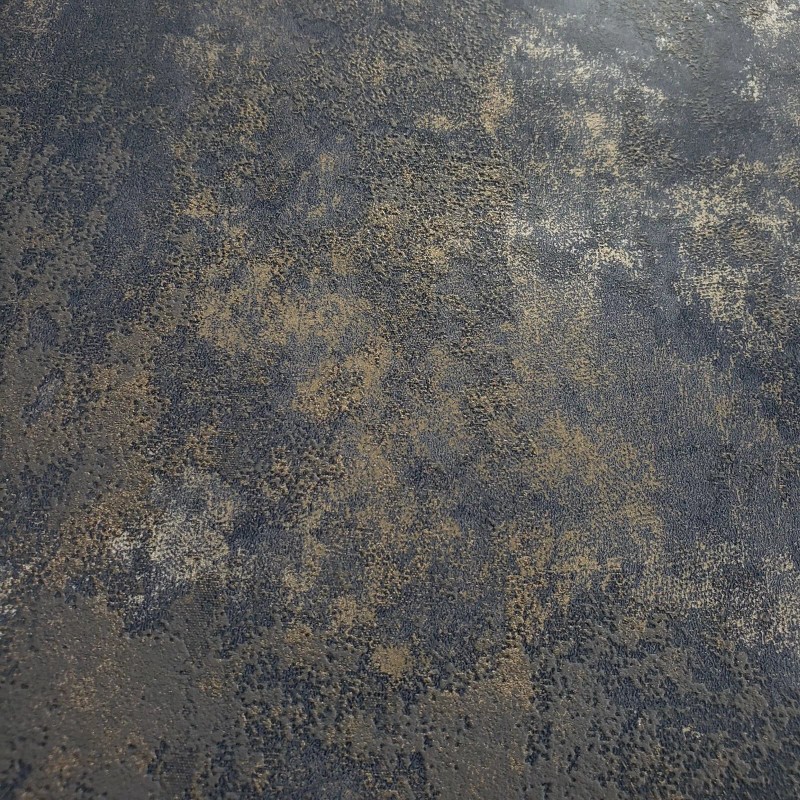 WM Wallpaper rustic navy blue gray gold Plain Textured modern