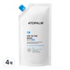 Atopalm Top to Toe Wash Refill, 400ml, 4 packs / 아토팜 탑투토 워시 리필형, 400ml, 4개