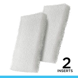 Fluval 106/107 Bio-Foam, Replacement Aquarium Filter Media, 2-Pack, A220