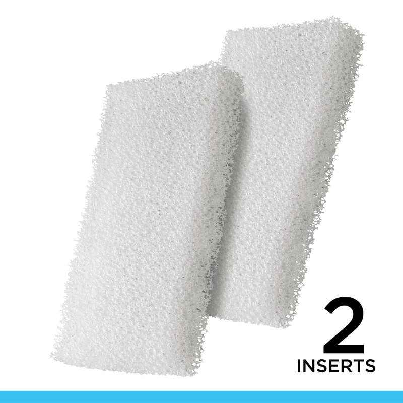 Fluval 106/107 Bio-Foam, Replacement Aquarium Filter Media, 2-Pack, A220