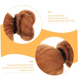 BIUDECO Elastic Hair Tie Stretchable Ponytail Holder Hair Tie Bun Maker Perfect for Exercise Traveling