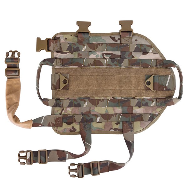 Tactical Scorpion Gear Dog Training Vest Harness with Two Handles