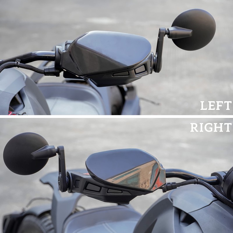 SAUTVS Kit deflector de aire negro para todos los modelos