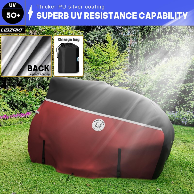 LI LIBZAKI 420D Zero Turn Mower Cover ,Waterproof 420D Marine