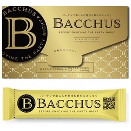 BACCHUS 飲む人のためのさっぱりサプリメント ビタミンC L-シスチン L-クルクミン L-オルチニン シリマリン（バッカス 1箱14包入）