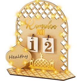 Ramadan Calendar, Ramadan Decorations for Home, Wooden Ramadan Advent Calendar, 30 Day Ramadan Countdown Calendar, Ramadan Advent Calendar 2025, Ramadan Decorations for Ramadan and Eid Mubarak