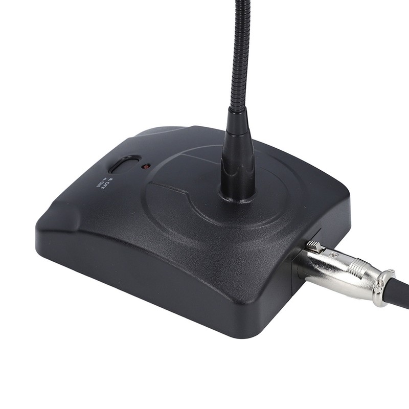 Goose Neck Microphone with XLR Jack 360 Degree Hose Desktop