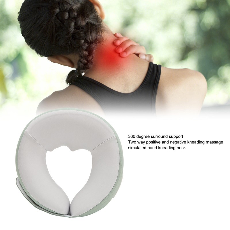 Electric Neck Massage Pillow 360 Degree Surround Support Noise Reduction
