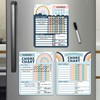 Hadley Designs Chore Charts Set of 3 for Multiple Kids:_Geo