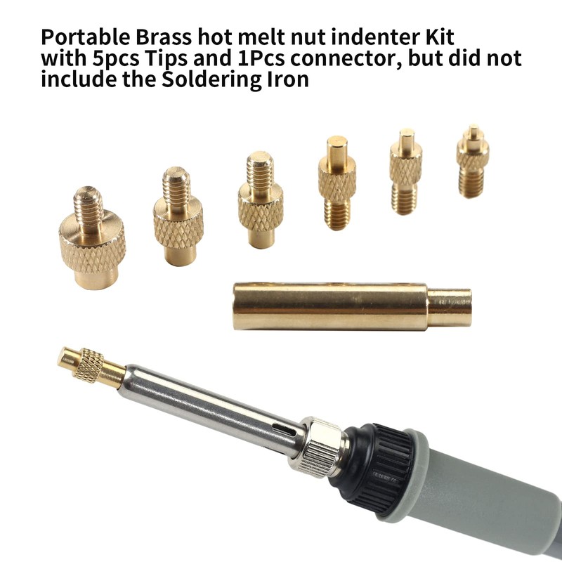 BCZAMD Voro2.4 3D Printer Accessories Heat Insert Brass Nut Kits