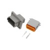 Panel Flange Mount Male & Female Connector Sets for Deutsch