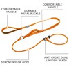 Slip Lead for Dogs, Dog Slip Collar Anti-Choking, Double Handle