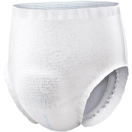 NorthShore GoSupreme Lite Incontinence Underwear, 6-Hour Pullup Style, 2X-Large, 12 Count Bag, White, 56-80 inches, Unisex Adult Diapers