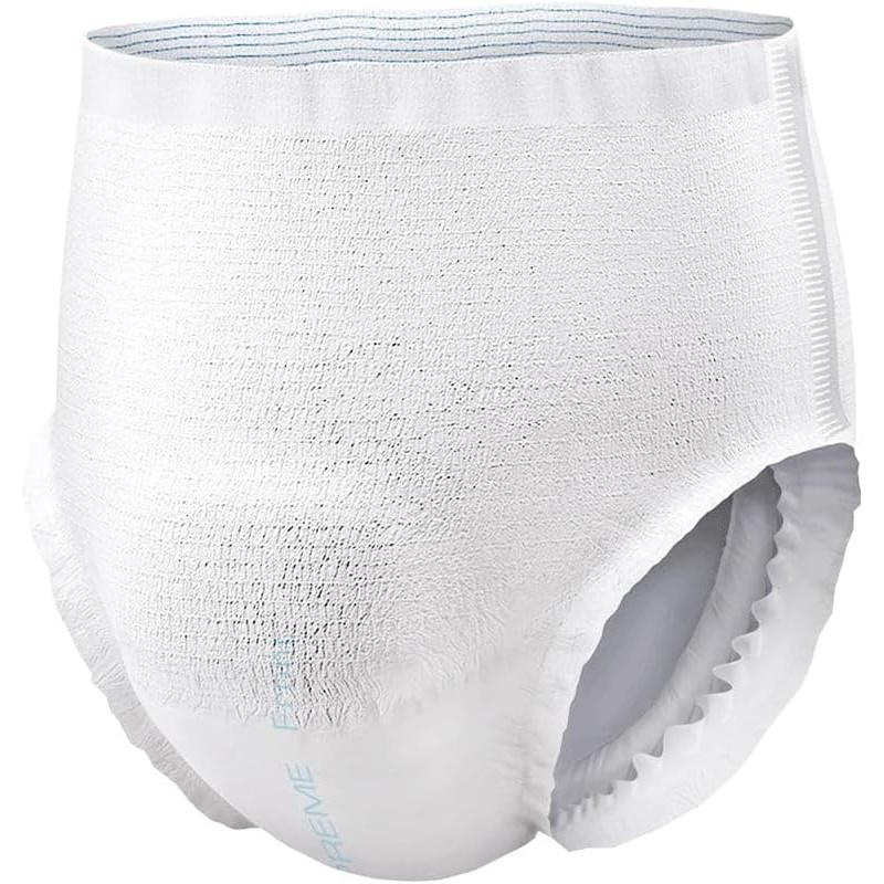 NorthShore GoSupreme Lite Incontinence Underwear, 6-Hour Pullup Style, 2X-Large, 12