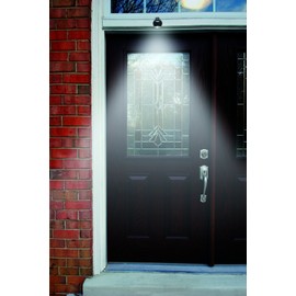 Maxsa 40230 Motion Activated use Anywhere Weatherproof Wireless LED Light, Black