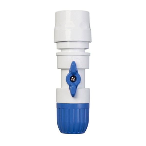 Takagi G077FJ Hose Joint Connector with Cock, Normal Hose, Can Flow and Stop Water