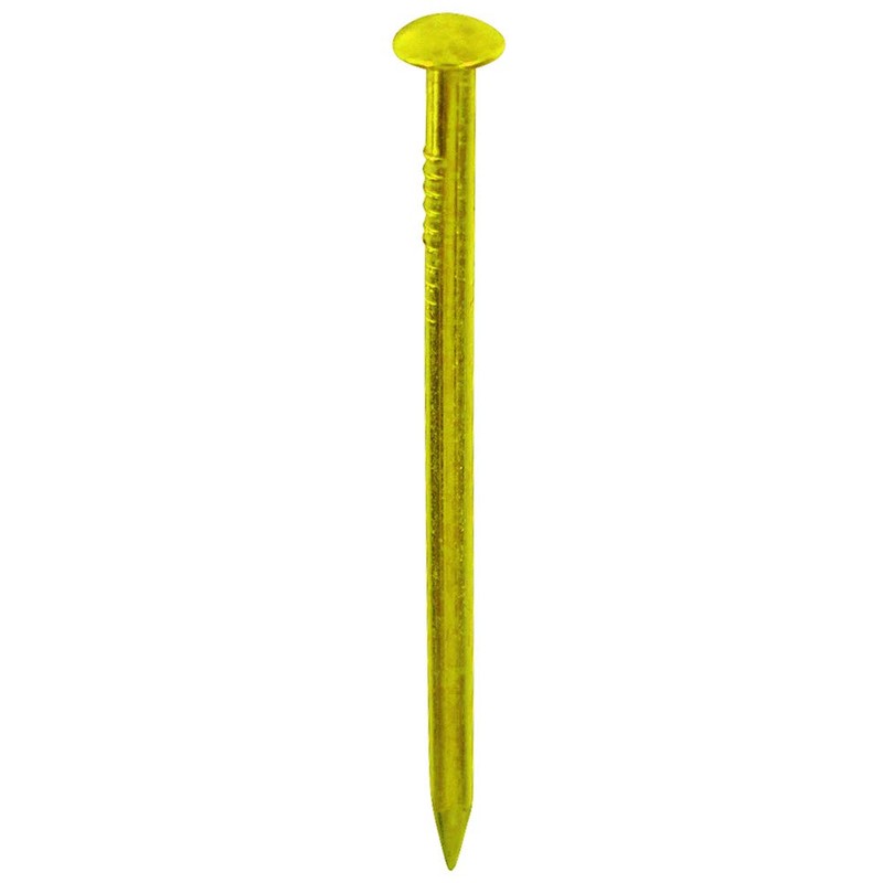 DAIDOHANT 10183050 Brass Nail [Round Head/Straight] Nominal Diameter 0.05 x