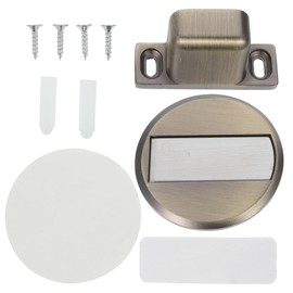 Ciieeo 2pcs Door Stop No Drill Door Holder Catcher for Safety Protects Walls from Damage for Home Office Use