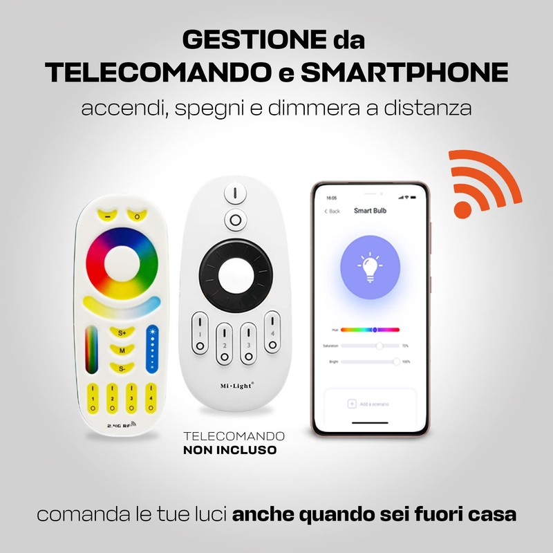 Mi-Light MiBoxer FUT036W Mini WiFi + RF + Push Receiver