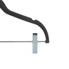 Laura Ashley 12 Pack Velvet Hangers with Clips | Durable