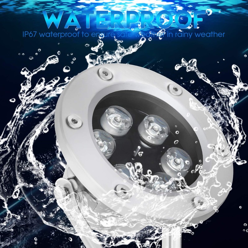 RSN LED Underwater Light 18W RGB Waterproof Grade IP68 LED