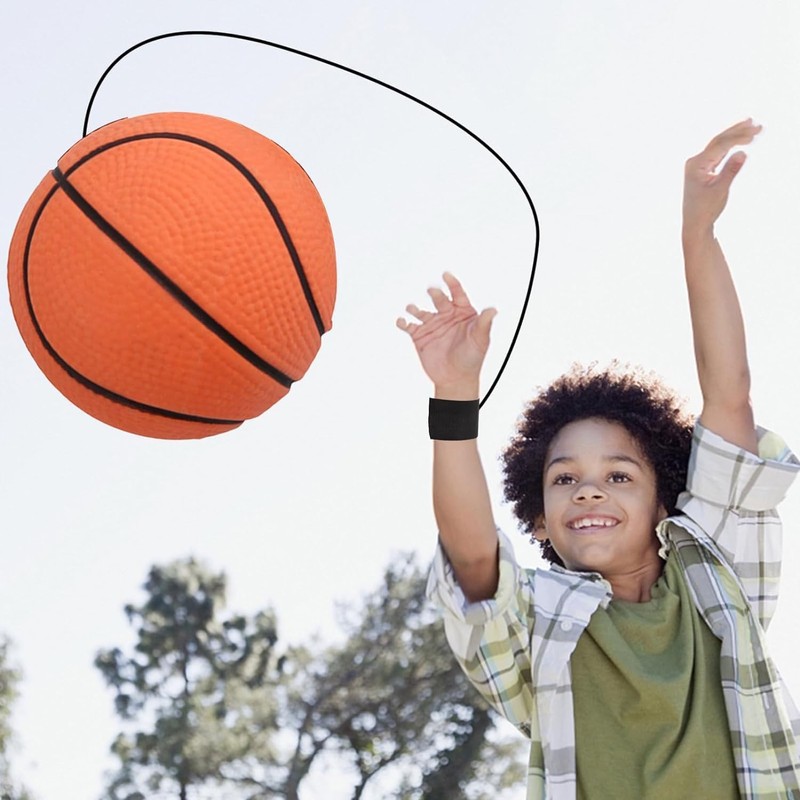 Wpppan Reaction Training Ball with Adjustable Wrist Strap - High-Elasticity