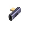 90 Degree USB C Adapter, USB-C Male to USB-c Female