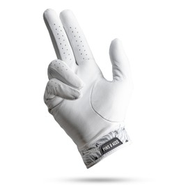 Pins & Aces - Palm Sunday Golf Glove Design - Premium AAA Cabretta Leather, Long-Lasting Durable Tour Glove for Men or Women - Premium Leather Golf Glove Left & Right Hand (Medium, Right)