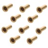 GLEAVI 10pcs Compression Fitting Ferrules Oil Lines Inserts Oil Pipe