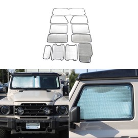 carpart2021 Car Full Window Sunshade Cover Shades Sun Visor For Ineos Grenadier 2020-25 US