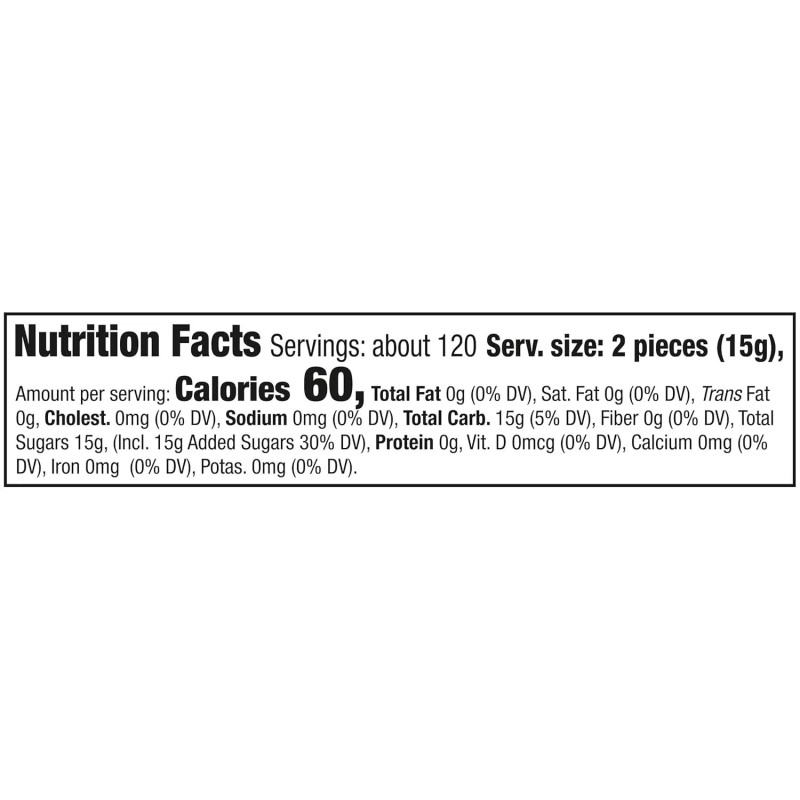 Wonka Atomic Fireball, Candy, Cinnamon Flavor, Individually Wrapped, 7.5 g