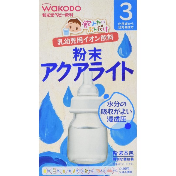 Wakodo Powder Aqua Light x 6 Packs